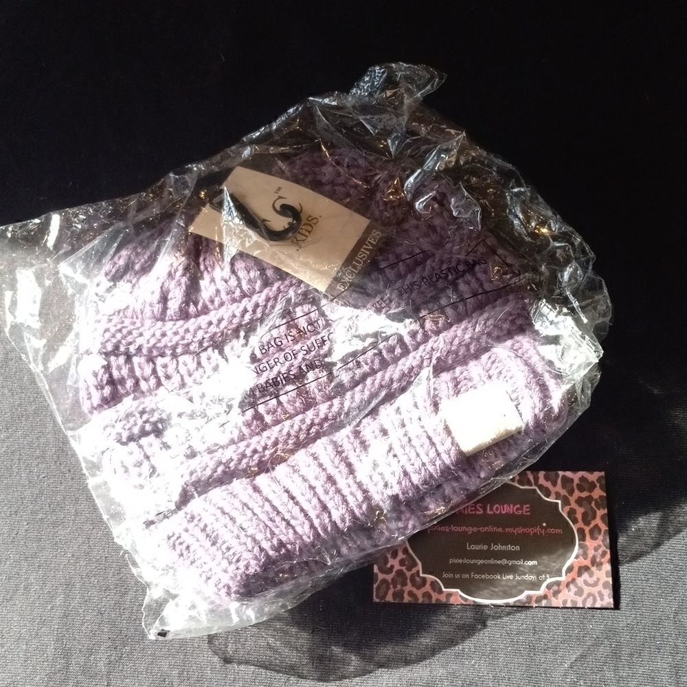 CC Kid Beanie Violet  